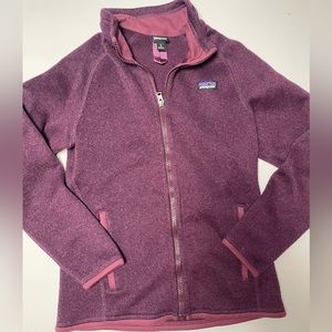 Girls Patagonia zip up jacket size 12